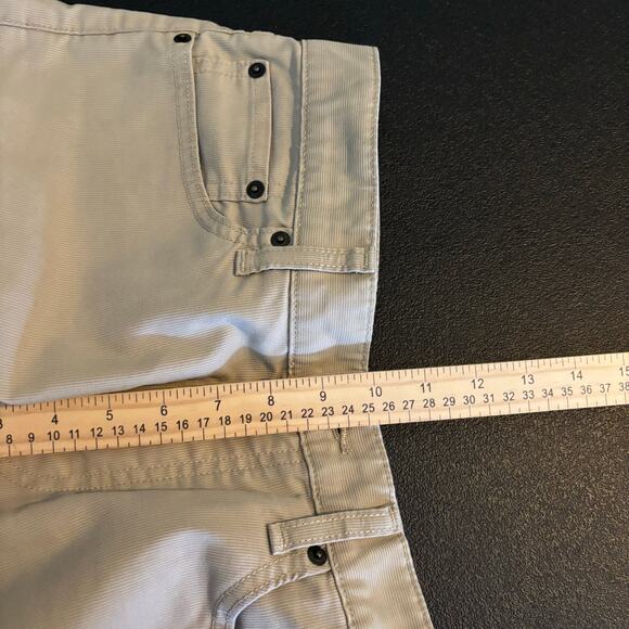 Uniqlo UJ Men's Size 33x34 Khaki Slim Fit Straight Cut Comfort Denim Jeans Pants - Picture 7 of 11